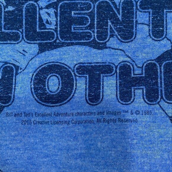 Gildan Bill & Ted’s Excellent Adventure Be Excellent To Each Other Graphic Tee - Picture 11 of 11